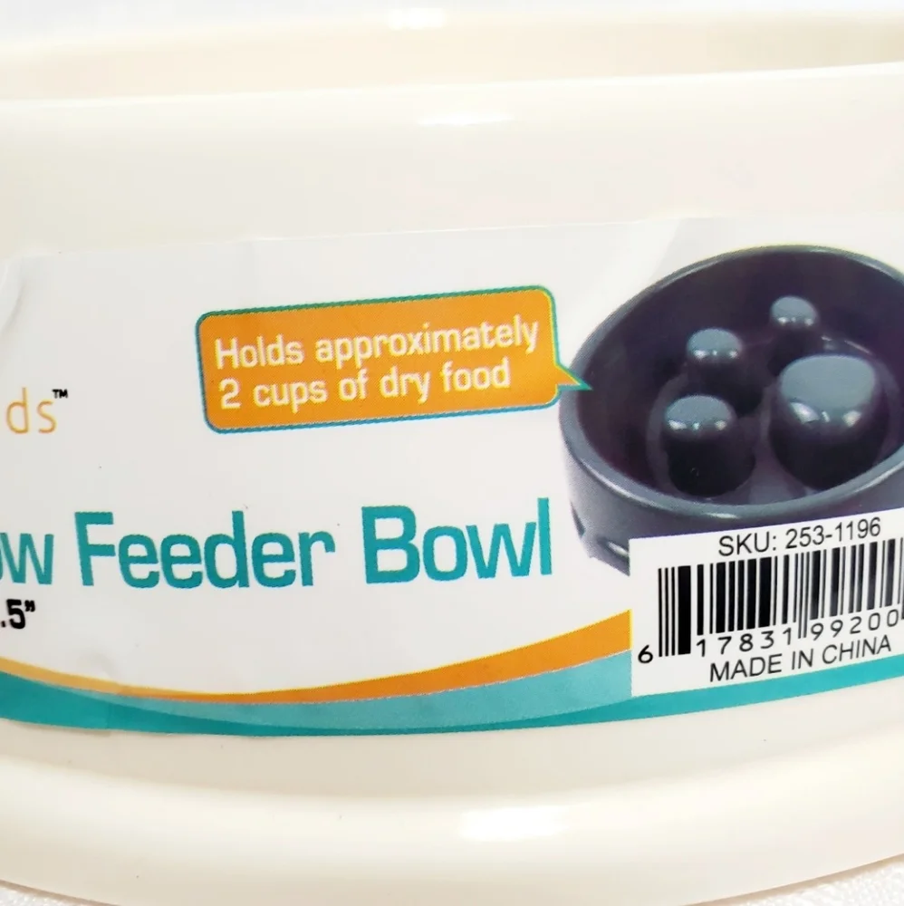 Slow Feeder Dog Bowl